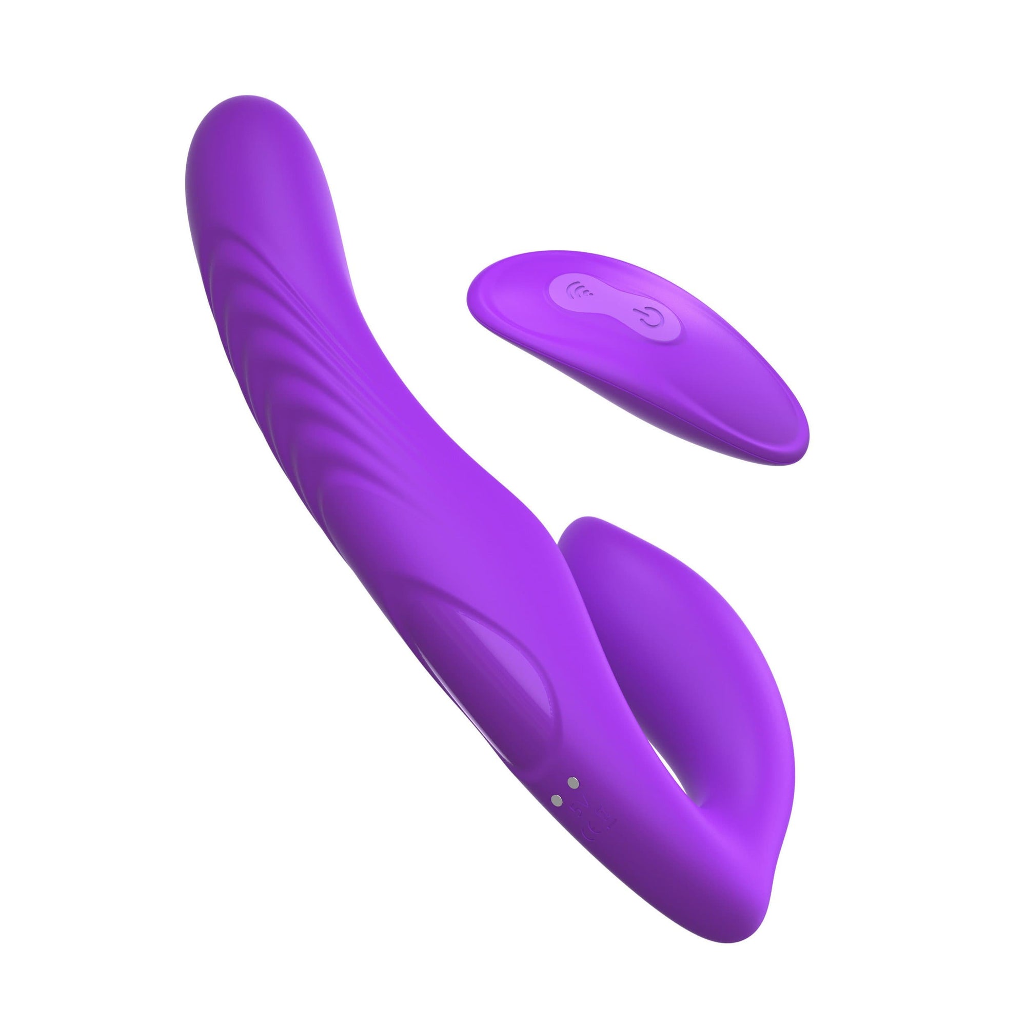 Pipedream - Fantasy For Her Her Ultimate Strapless Strap On (Purple) Remote Control (Wireless) Strap On with Dildo for Reverse Insertion (Vibration) Rechargeable 324156447 CherryAffairs