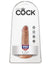 Pipedream - King Cock 5" Cock (Brown) Realistic Dildo with suction cup (Non Vibration) Singapore