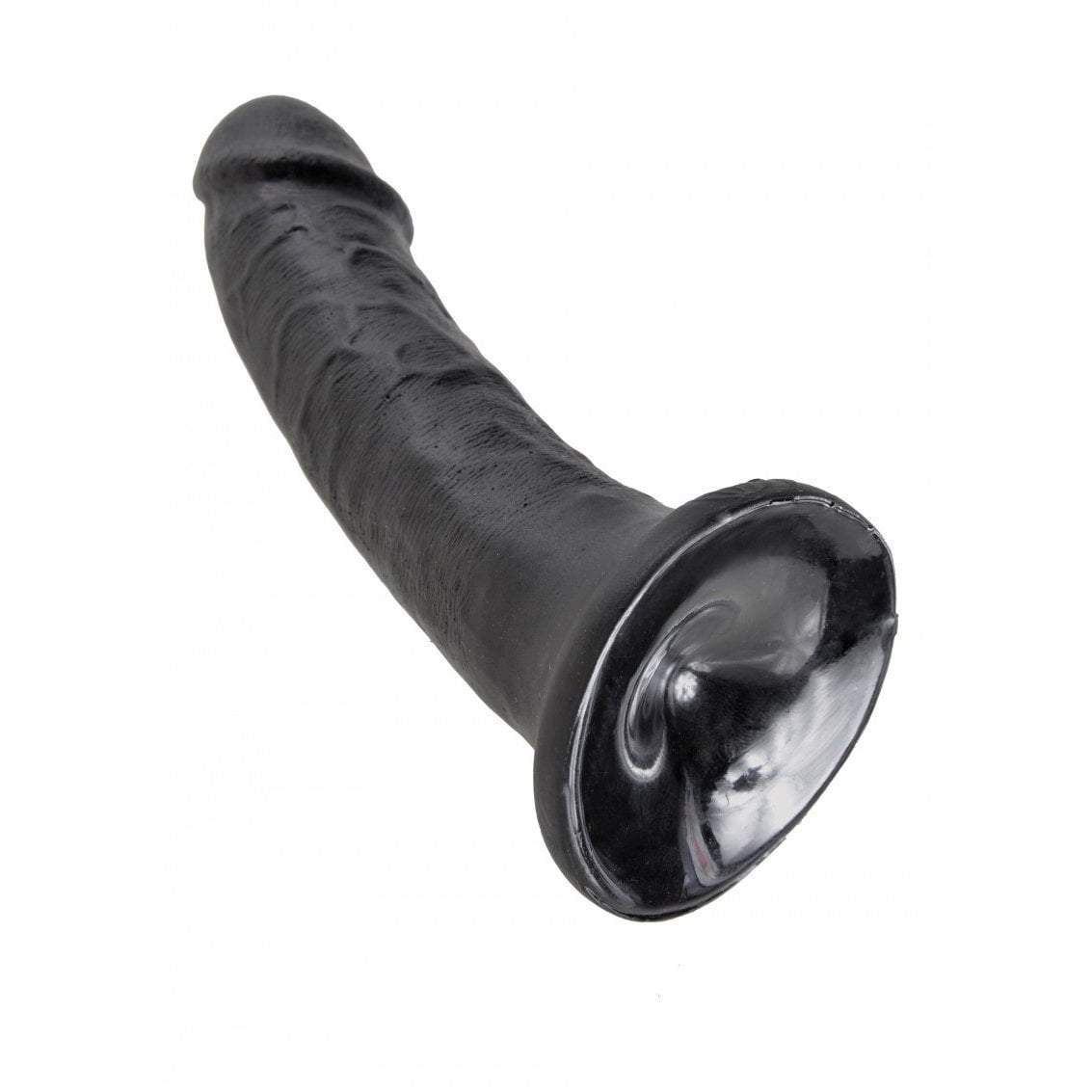 Pipedream - King Cock  6" Cock (Black) Realistic Dildo with suction cup (Non Vibration)