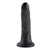 Pipedream - King Cock 7" Cock (Black) Realistic Dildo w/o suction cup (Non Vibration) - CherryAffairs Singapore