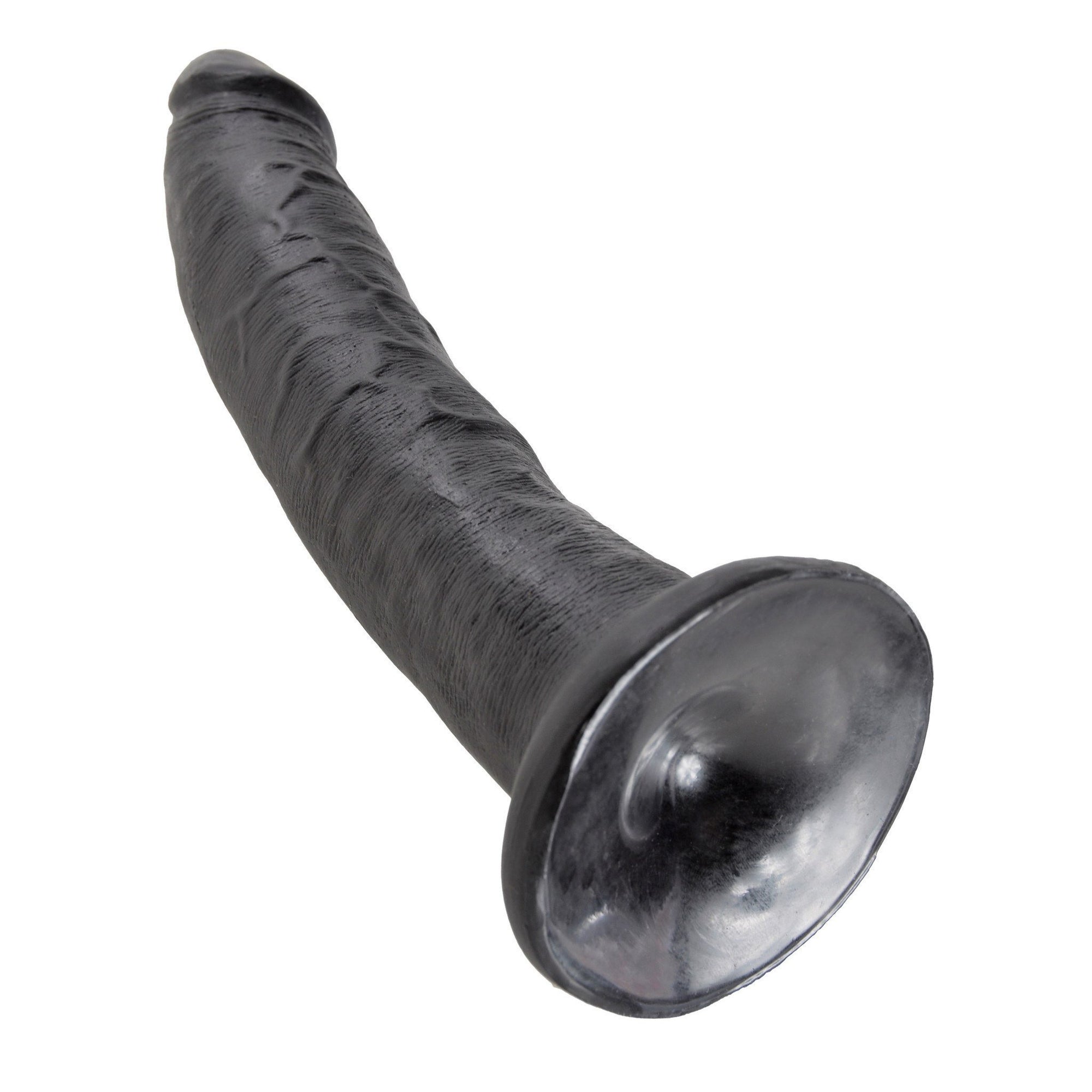 Pipedream - King Cock 7" Cock (Black) Realistic Dildo w/o suction cup (Non Vibration) - CherryAffairs Singapore