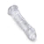 Pipedream - King Cock Clear Cock Dildo 8" (Clear) Realistic Dildo with suction cup (Non Vibration) 603912759013 CherryAffairs