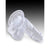 Pipedream - King Cock Clear Cock with Balls 5" (Clear) Realistic Dildo with suction cup (Non Vibration) 603912758818 CherryAffairs