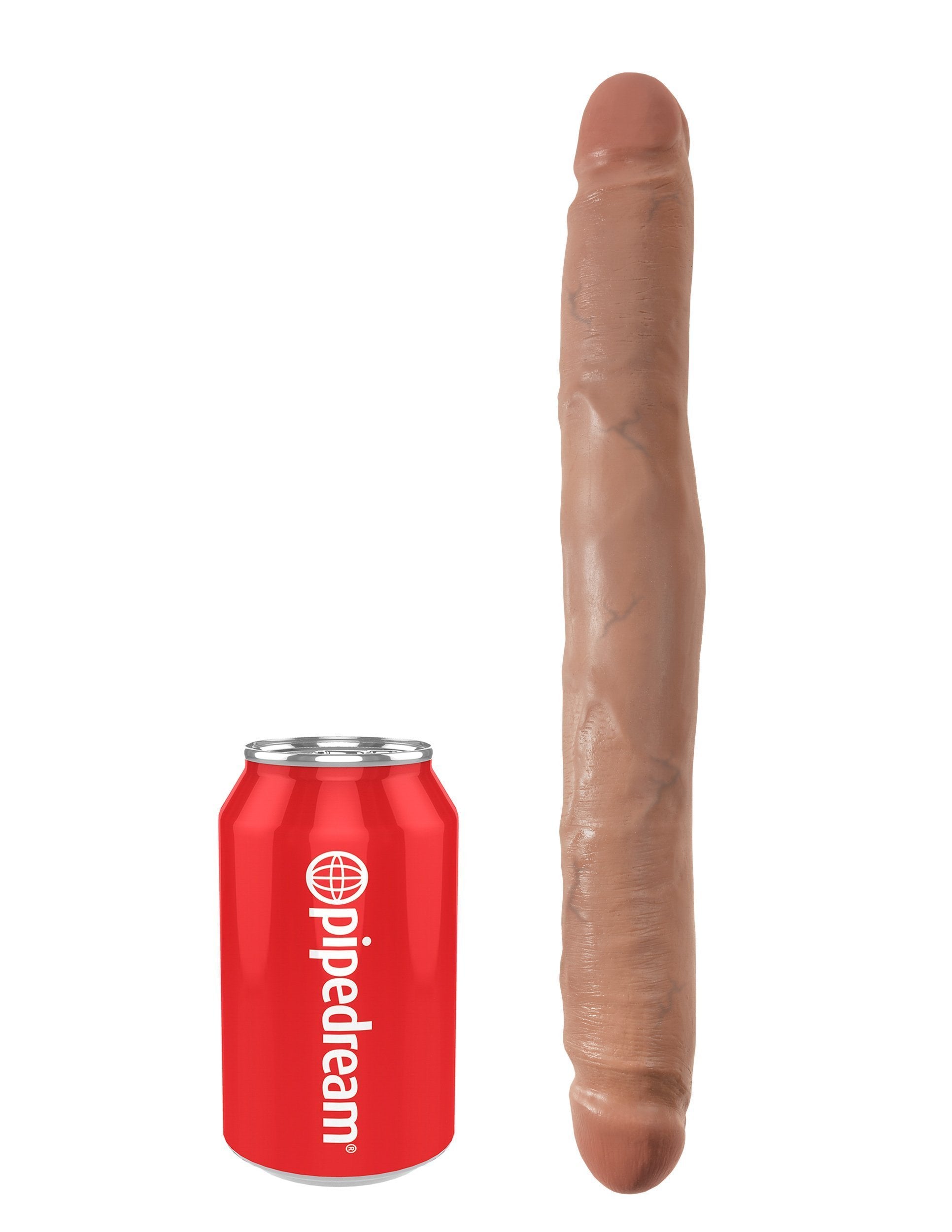 Pipedream - King Cock Slim Double Dildo 12" (Brown) Double Dildo (Non Vibration) Singapore