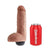 Pipedream - King Cock Squirting Cock with Balls 8" (Brown) Realistic Dildo w/o suction cup (Non Vibration) 603912753356 CherryAffairs