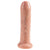 Pipedream - King Cock Uncut Dildo 7" (Beige) Realistic Dildo with suction cup (Non Vibration) 274265560 CherryAffairs