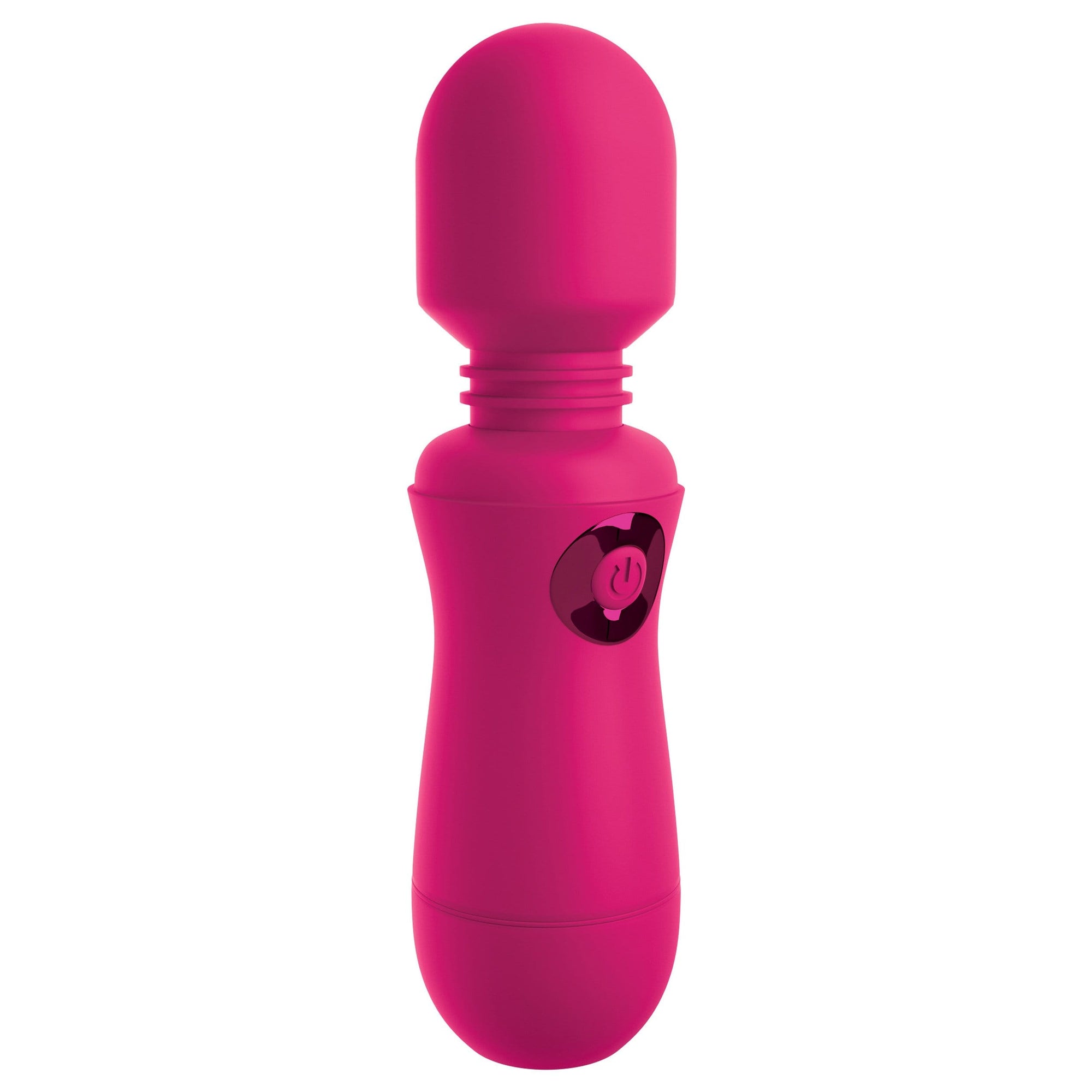 Pipedream - OMG Wands #Enjoy Rechargeable Mini Wand Massager (Fuchsia) Mini Wand Massagers (Vibration) Rechargeable 319977514 CherryAffairs