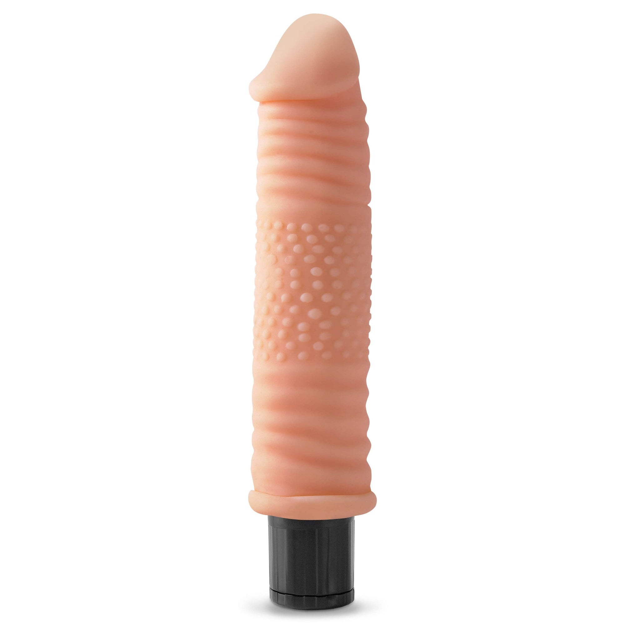 Pipedream - Real Feel No. 12 Vibrating Dildo (Beige) Realistic Dildo w/o suction cup (Vibration) Non Rechargeable 319980675 CherryAffairs