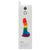 Pride Dildo - Original Premium Silicone Dildo with Balls 8" (Multi Colour) Realistic Dildo with suction cup (Non Vibration) 760488747070 CherryAffairs