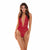 Rene Rofe - Plunge In Teddy Costume S/M (Red) Teddy 017036005169 CherryAffairs