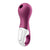 Satisfyer - Lucky Libra Air Pulse Clitoral Air Stimulator (Berry) Clit Massager (Vibration) Rechargeable 520219315 CherryAffairs