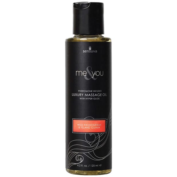 Sensuva - Me and You Pheromone Infused Luxury Massage Oil 4.2 oz (Wild Passion Fruit &amp; Island Grava) Massage Oil 625979000 CherryAffairs