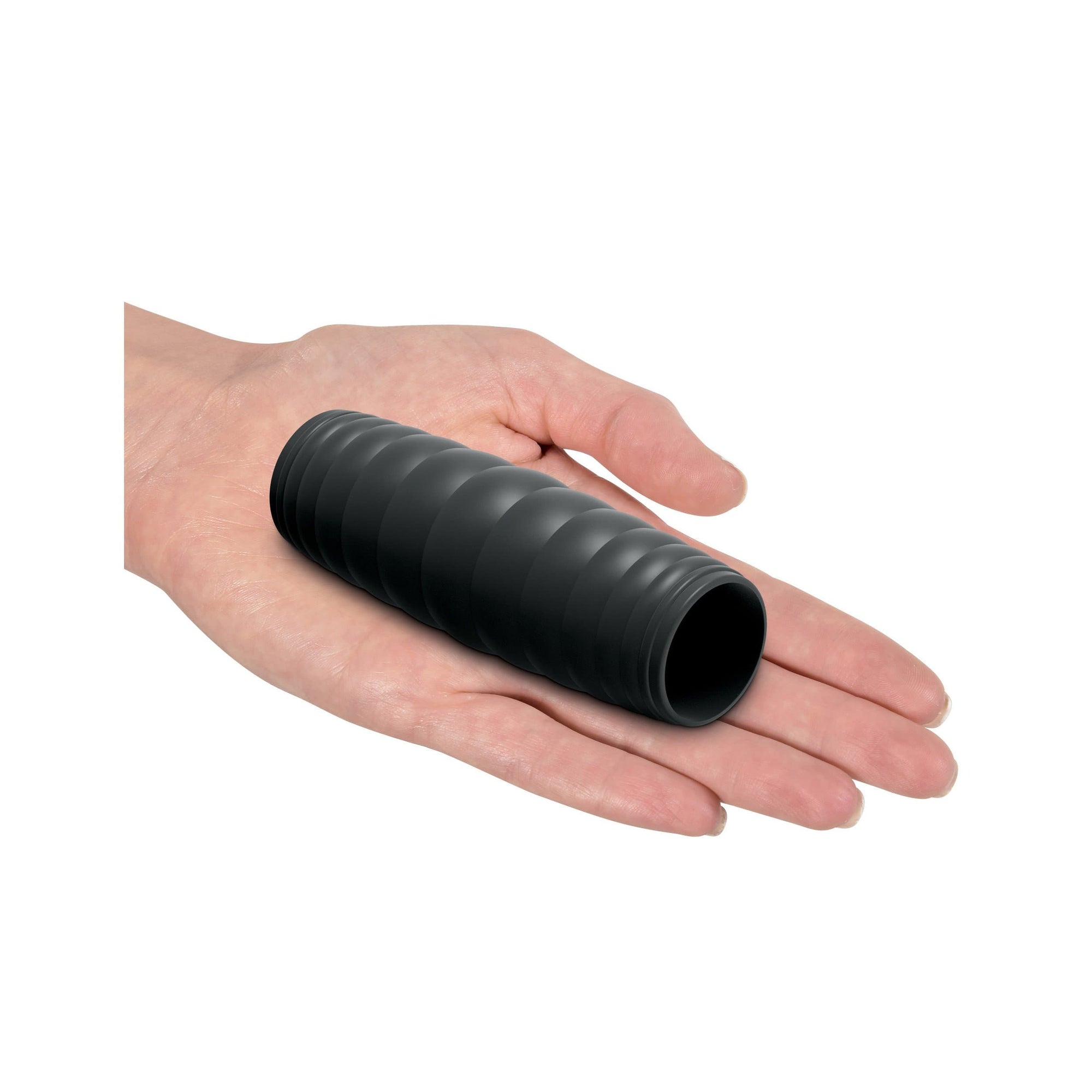 Sir Richards - Control Long Silicone Erection Enhancer (Black) Cock Sleeves (Non Vibration) 319986339 CherryAffairs