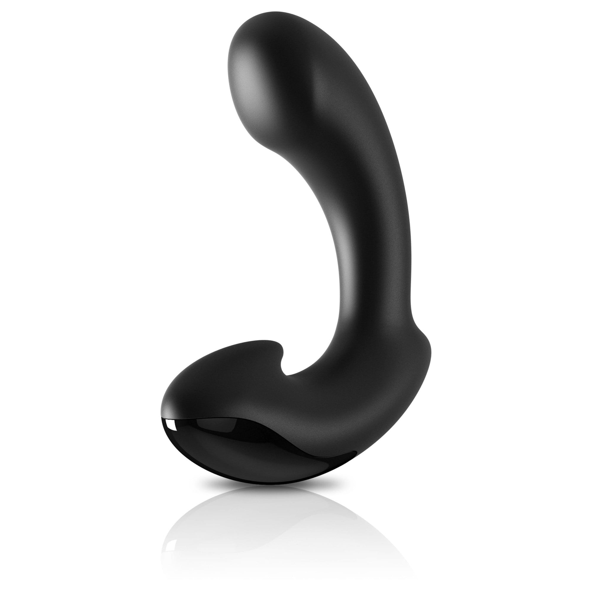 Sir Richards - Control Silicone P-Spot Massager (Black) Prostate Massager (Vibration) Rechargeable 319985408 CherryAffairs