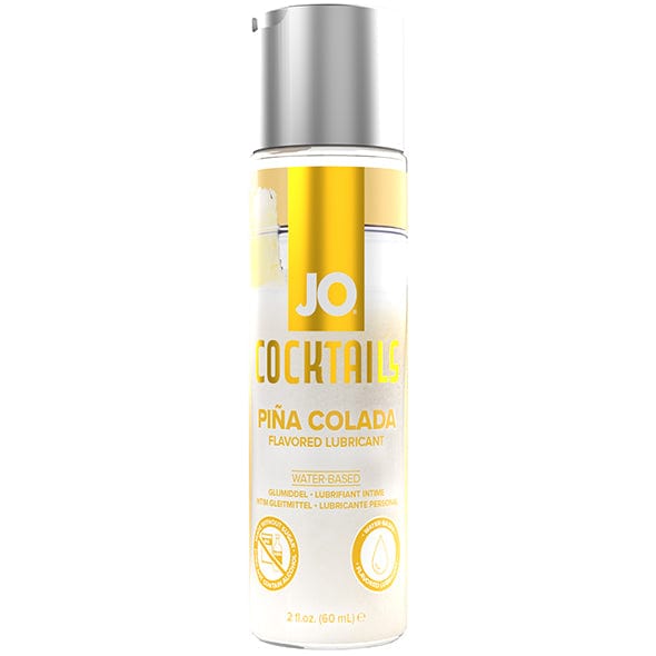 System Jo - Cocktails Water Based Flavored  Lubricant Pina Colada 60 ml Lube (Water Based) 620246862 CherryAffairs