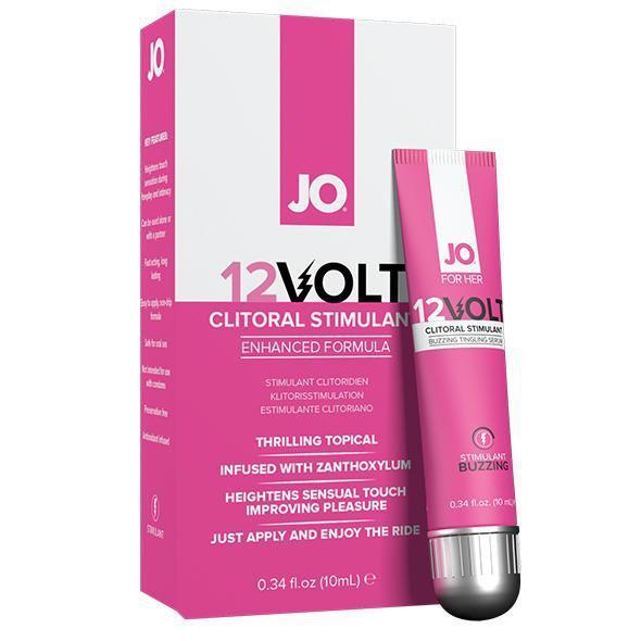 System Jo - For Her Clitoral Serum Buzzing 12 Volt Arousal Gel 10ml (Pink) Arousal Gel