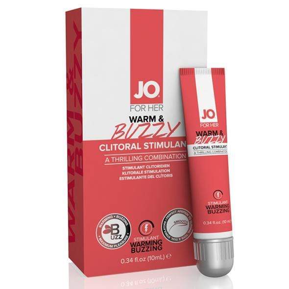 System Jo - For Her Warm and Buzzy Clitoral Stimulant Arousel Gel 10ml Arousal Gel 796494412169 CherryAffairs