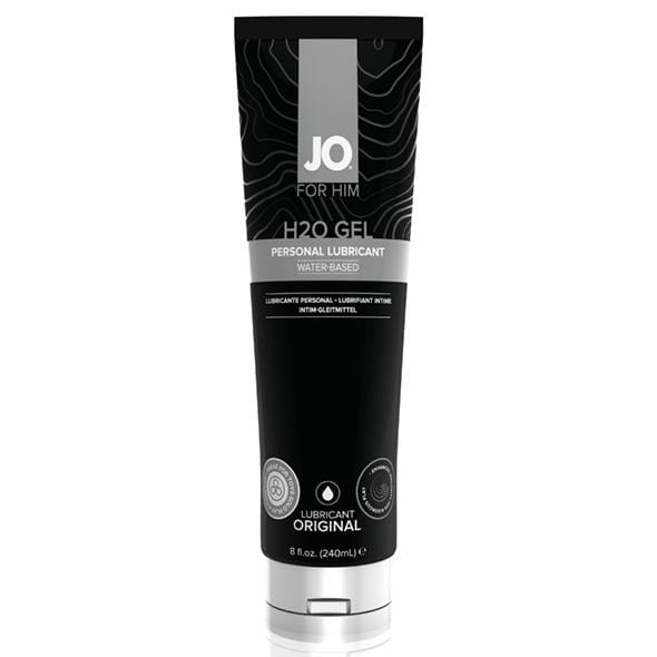 System Jo - For Him H2O Gel Original Water Based Lubricant 240 ml Lube (Water Based) 796494406625 CherryAffairs