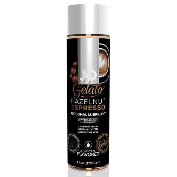 System JO - Gelato Hazelnut Espresso Flavored Water Based Personal Lubricant 120ml Lube (Water Based) 796494440216 CherryAffairs