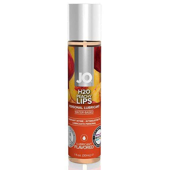 System JO - H2O Peachy Lips Flavored Water Based Personal Lubricant 30ml Lube (Water Based) 273910137 CherryAffairs