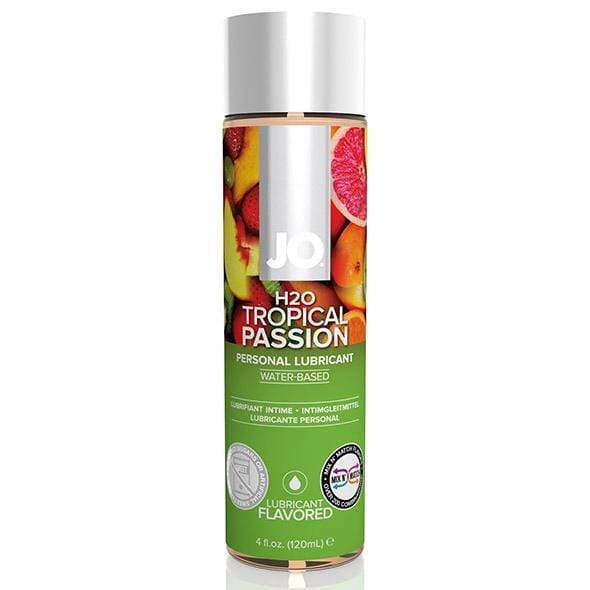 System JO - H2O Tropical Passion Flavored Water Based Personal Lubricant 120ml Lube (Water Based) 796494401217 CherryAffairs