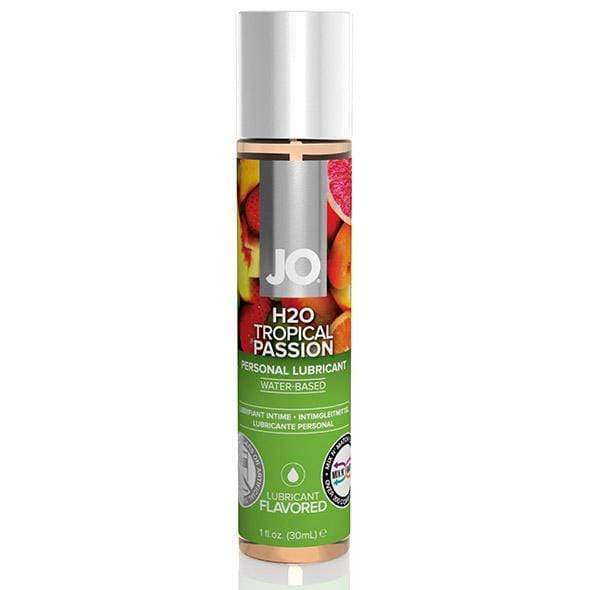 System JO - H2O Tropical Passion Flavored Water Based Personal Lubricant 30ml Lube (Water Based) 273908416 CherryAffairs