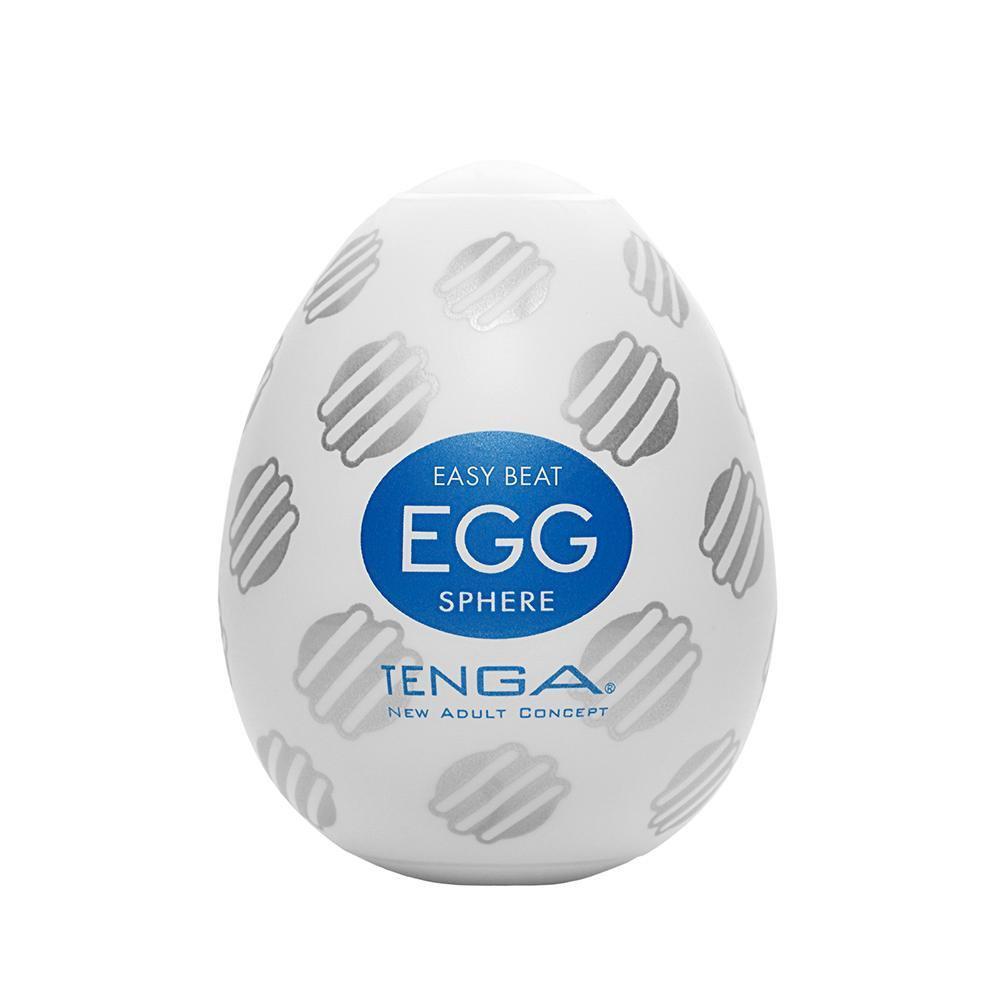 Tenga - Masturbator Egg Sphere (White) Masturbator Egg (Non Vibration)